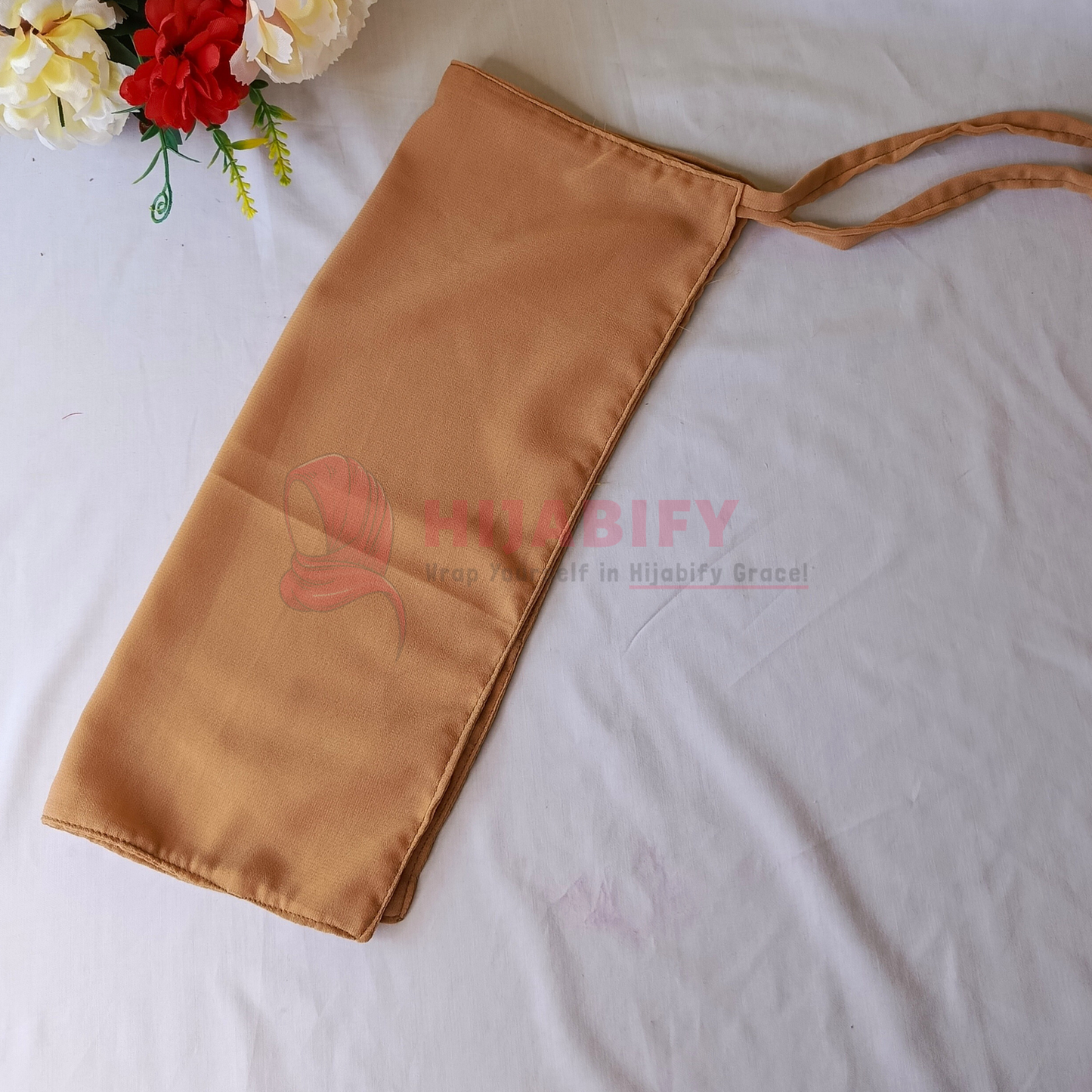 Skinny Brown Niqab