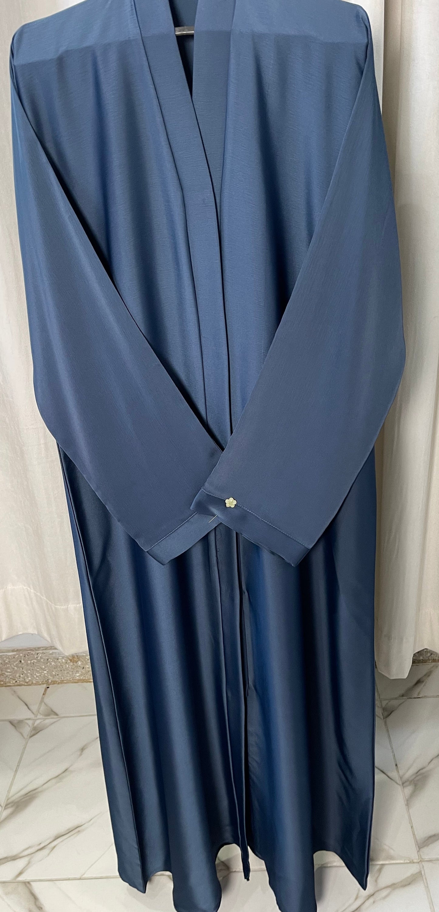 Tiktok Fabric Abaya Set With Contras Hijabs And Free Gifts
