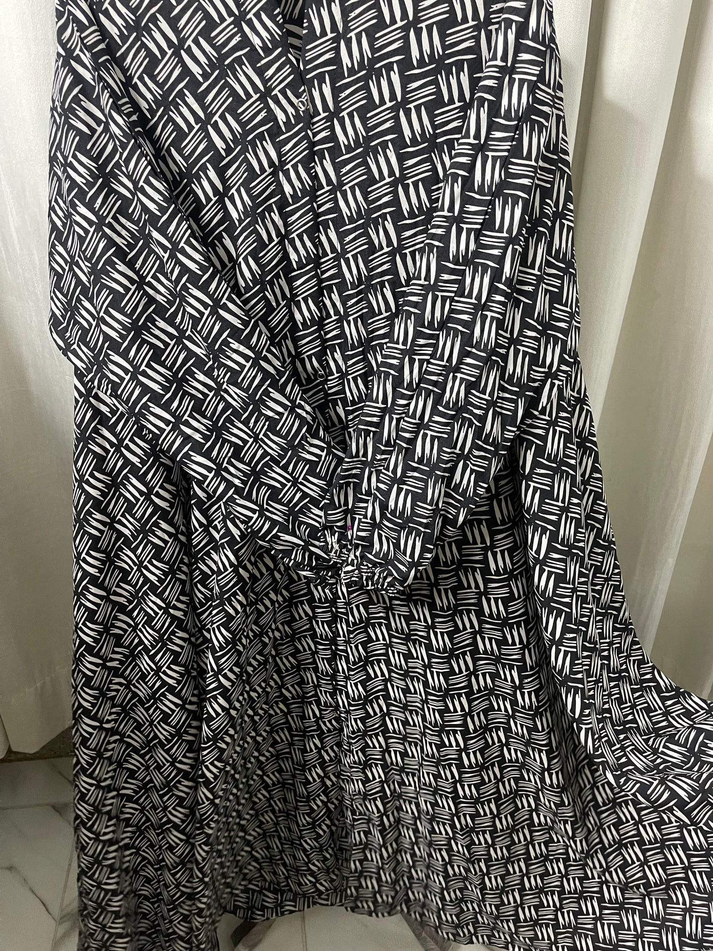 Complete 8pc Abaya Set Long Flair