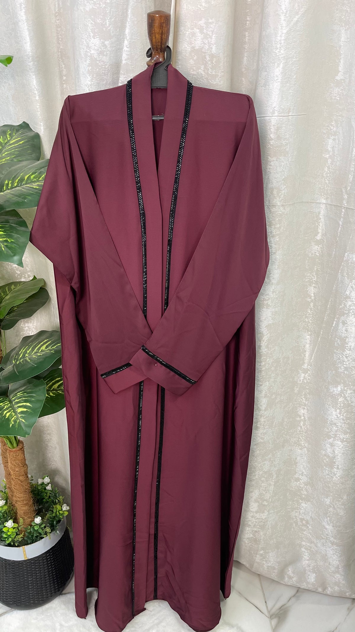 Maroon - Tiktok Fabric Nag