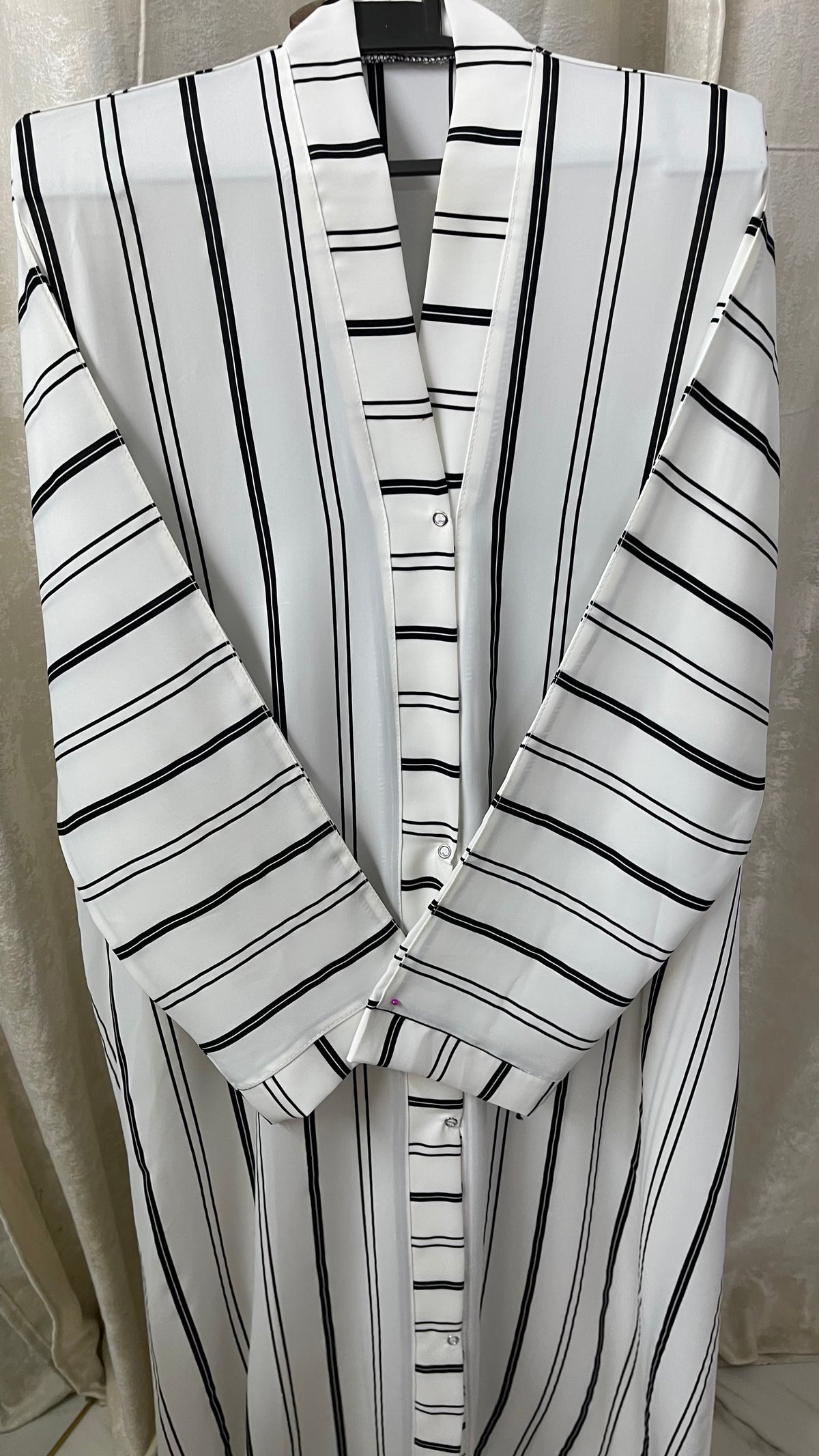 White with Double lines