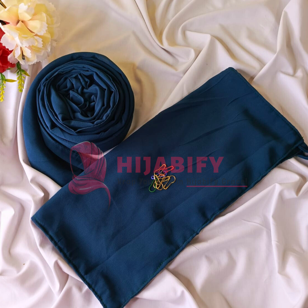 Imported Chiffon Georgette - Zinc