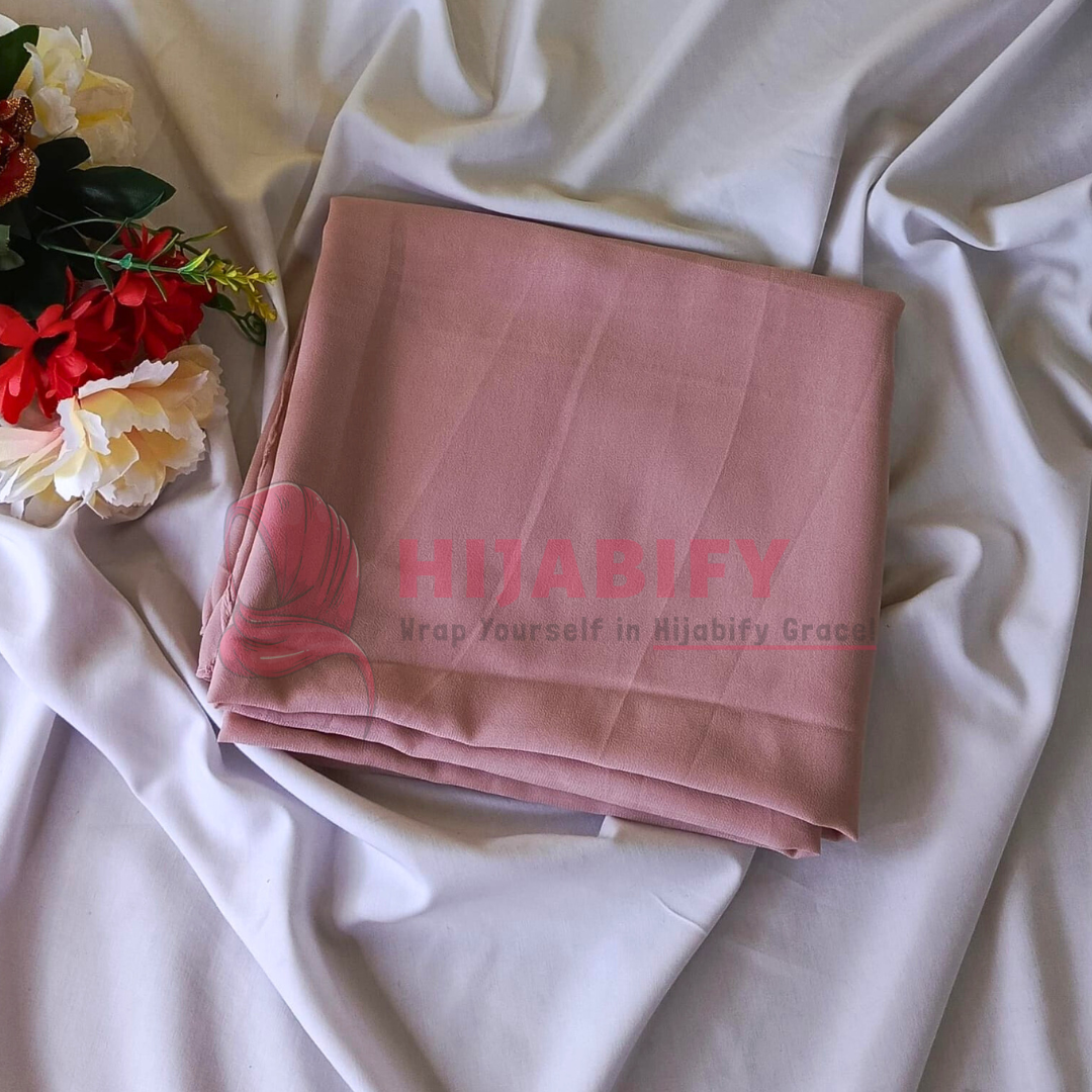 Importec Chiffon Georgette - Dusty Pink