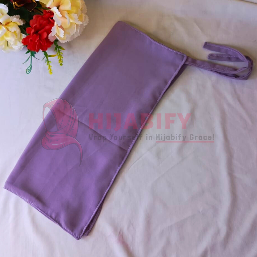 Chiffon Georgette Niqab - Orchid