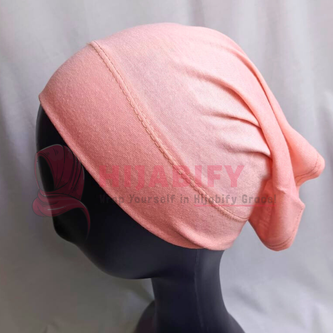 Hijab Tube Cap - Baby Pink