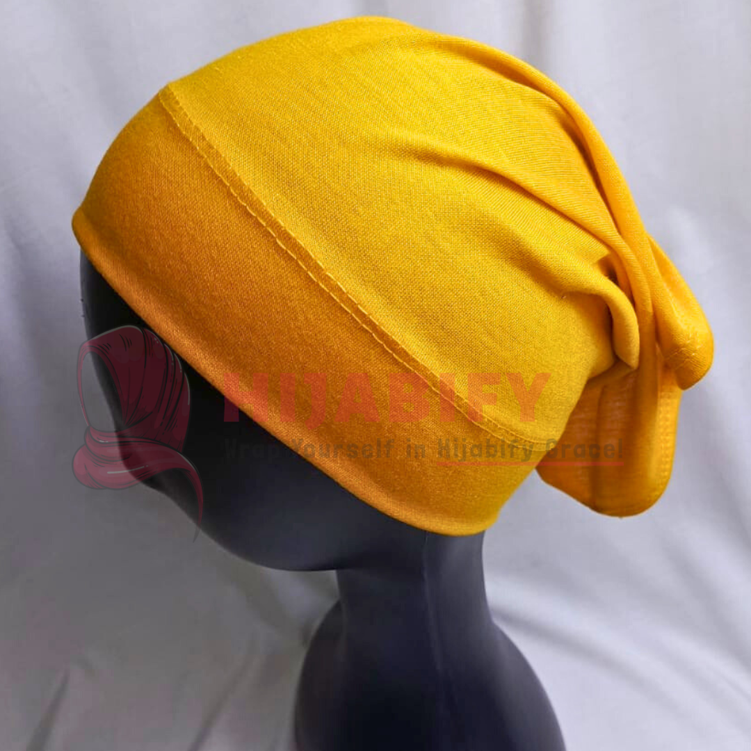 Hijab Tube Cap - Mustard