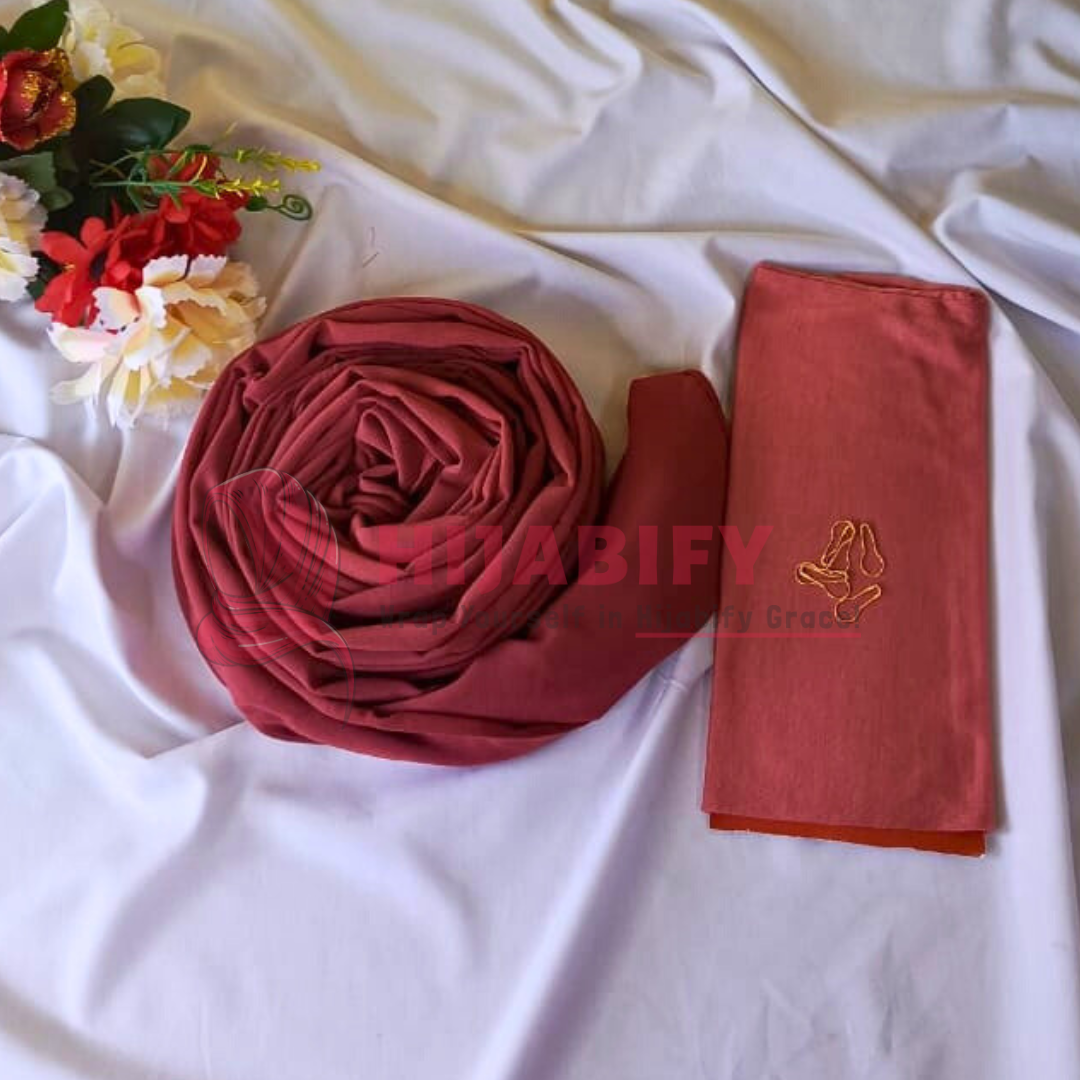 Imported Chiffon Georgette - Pinkish Red