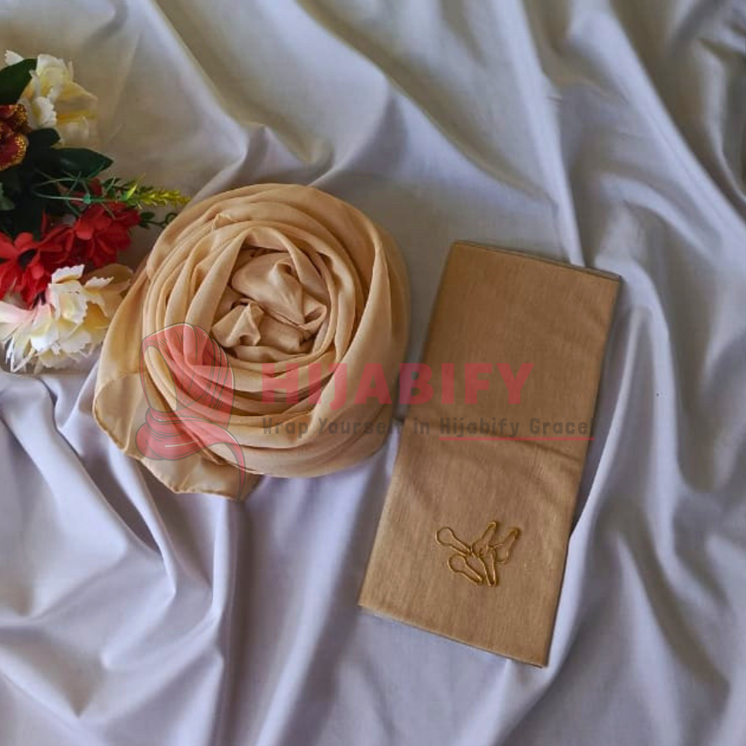 Imported Chiffon Georgette - Creamy