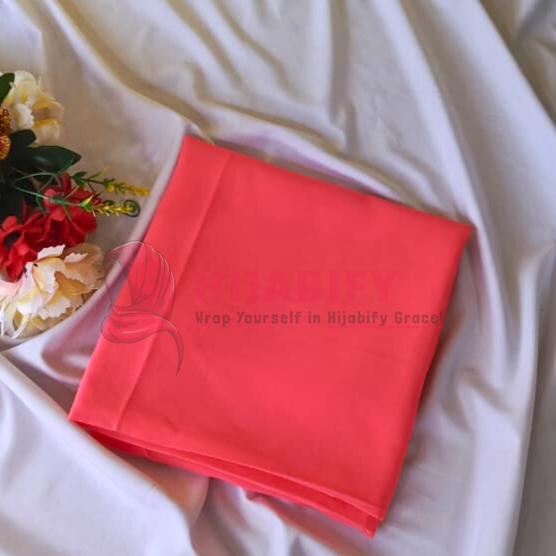 Imported Chiffon Georgette - Stawberry