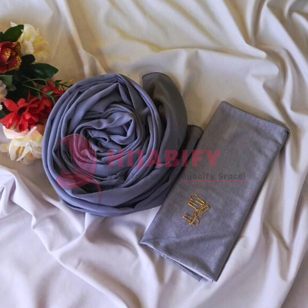 Imported Chiffon Georgette - Grey