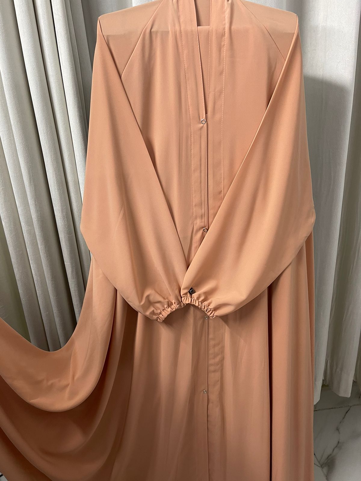 FULL FLAIR GEORGETTE ABAYA SET