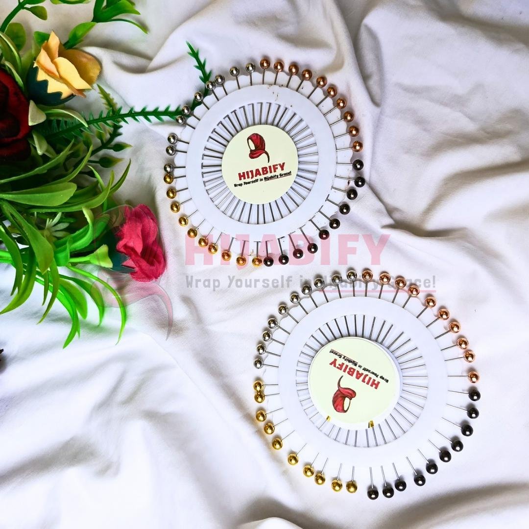 Golden Black Silver Pin Wheel