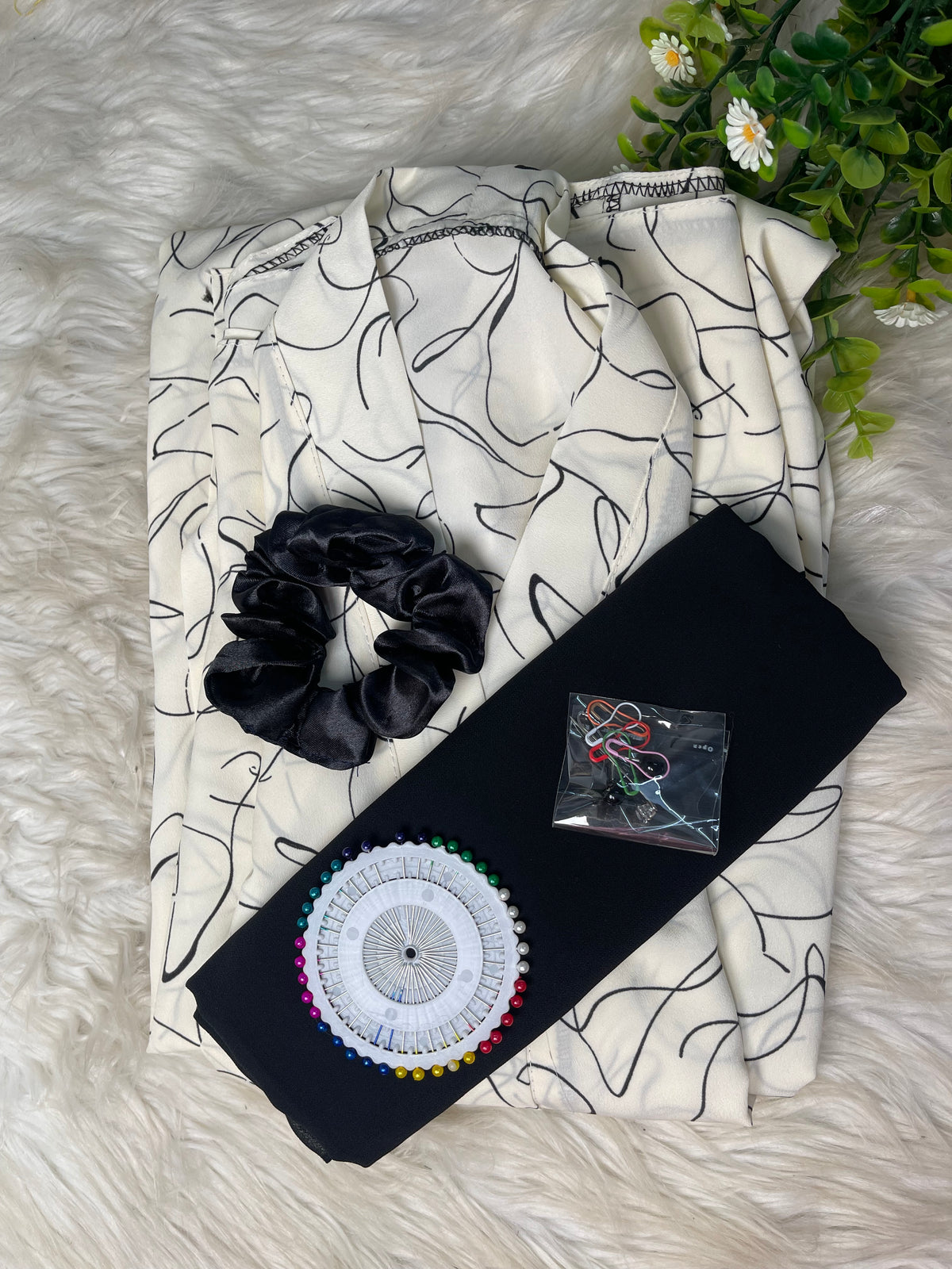 White With Black