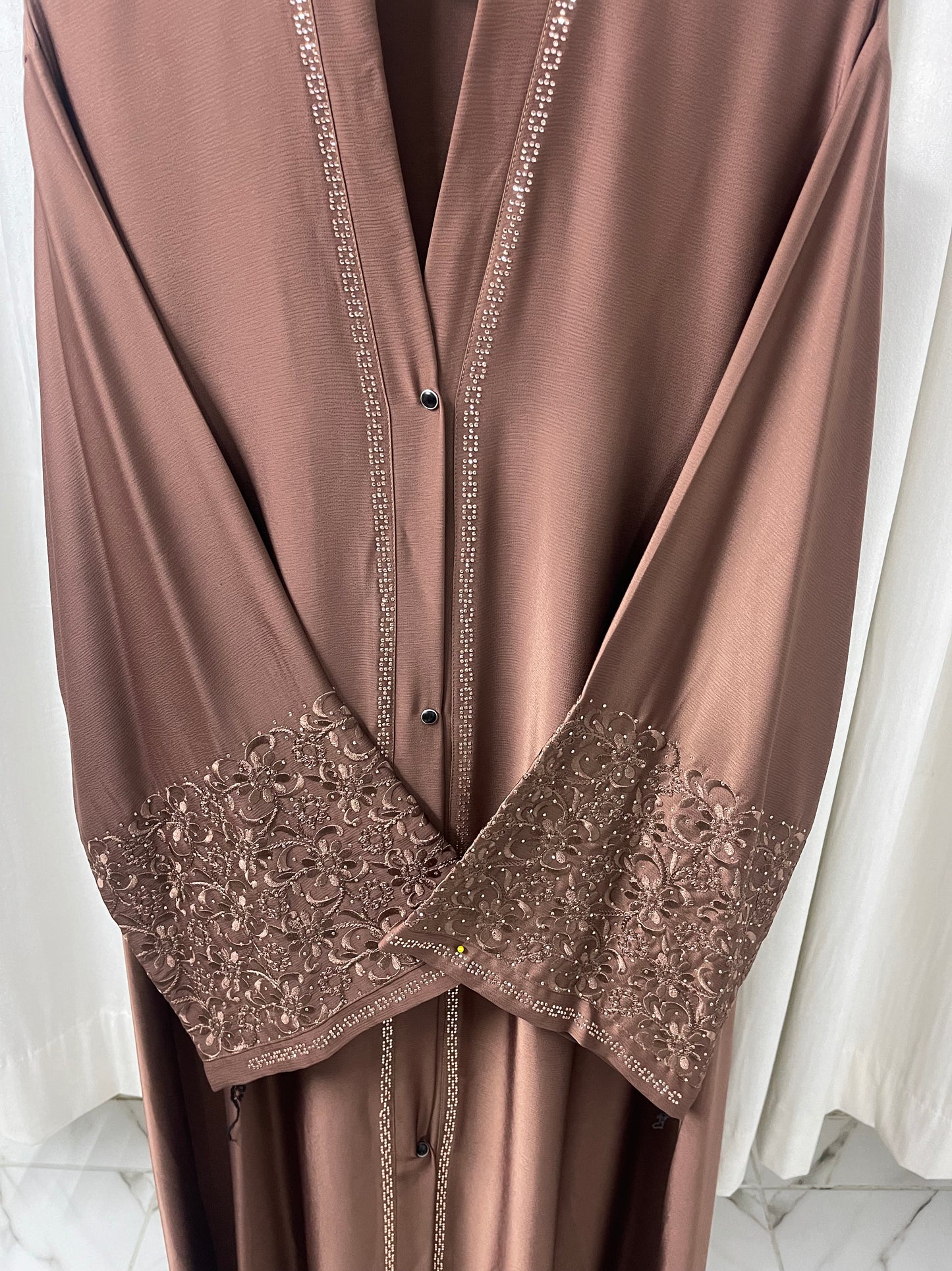 Sleeves Embriodery  Abaya Set Deal