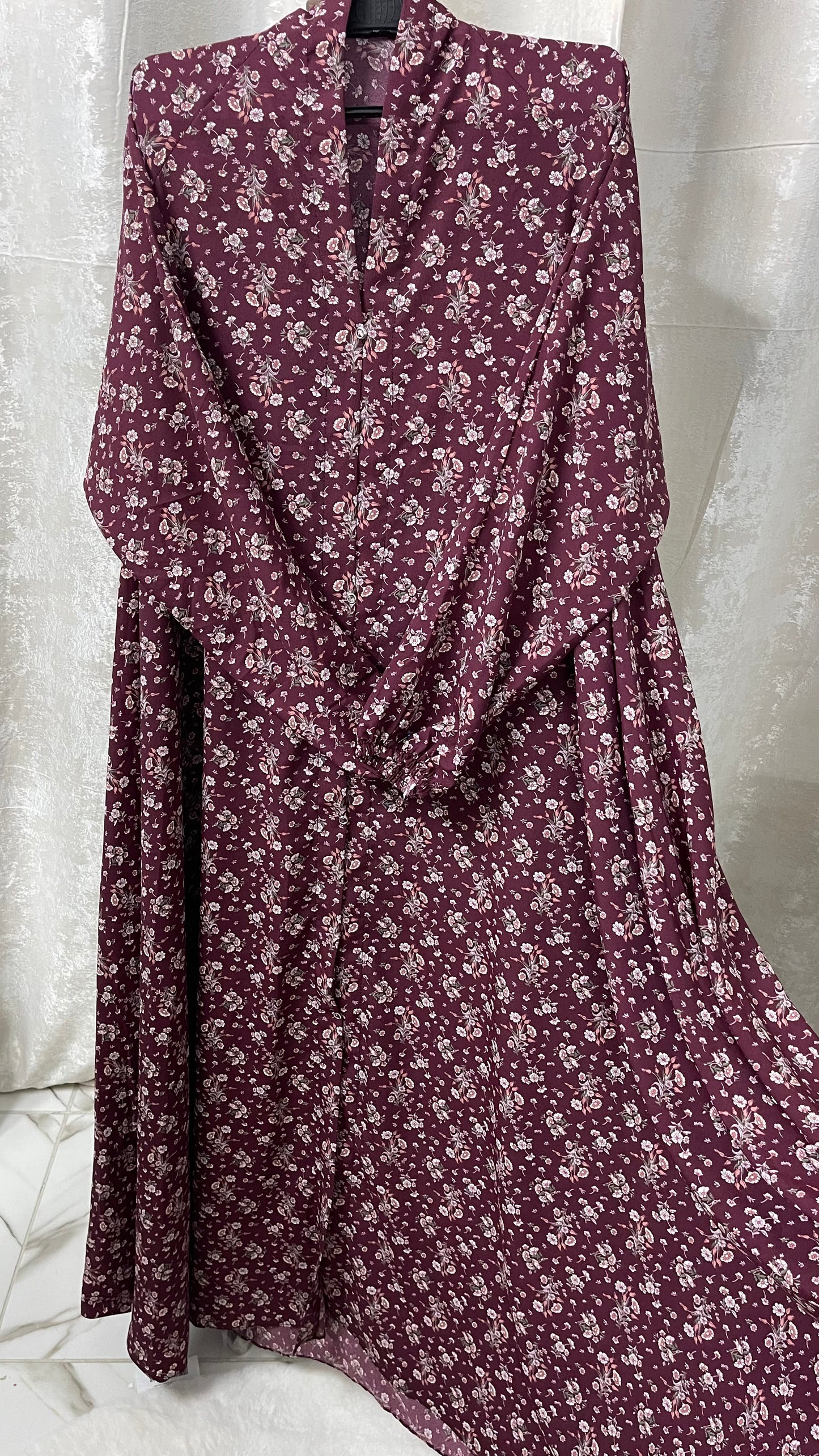 Rabi Ul Awwal Abaya Deal 2 | 3 Printed Long Flair Abaya's