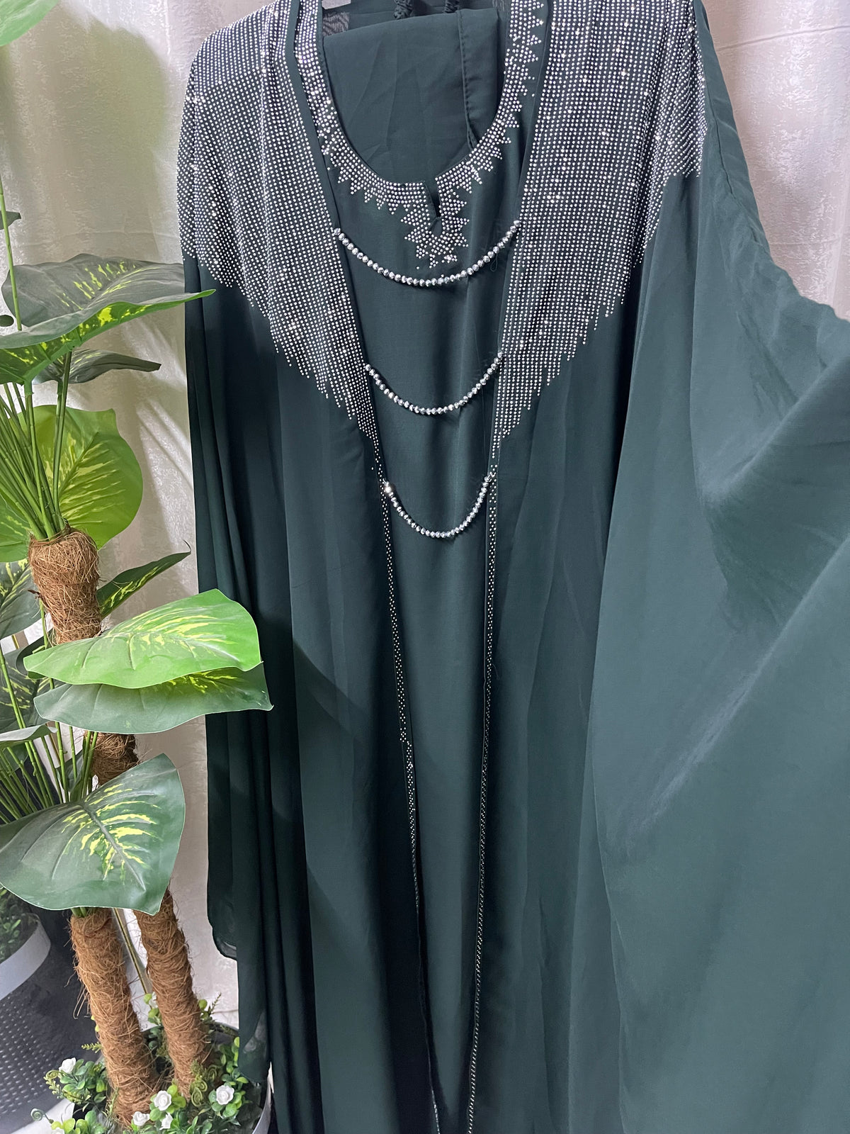 Pari Abaya - Dark Green