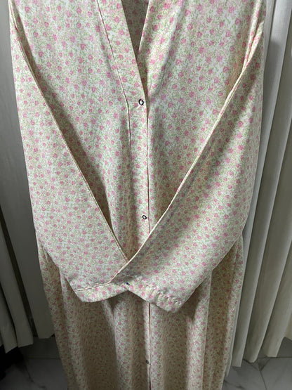 White with pastel pink