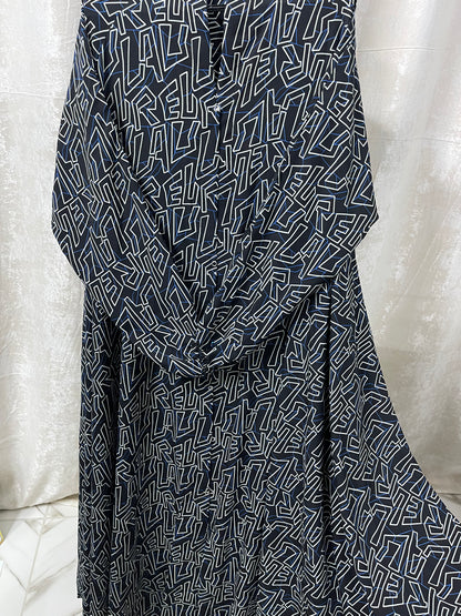 Rabi Ul Awwal Abaya Deal 2 | 3 Printed Long Flair Abaya's