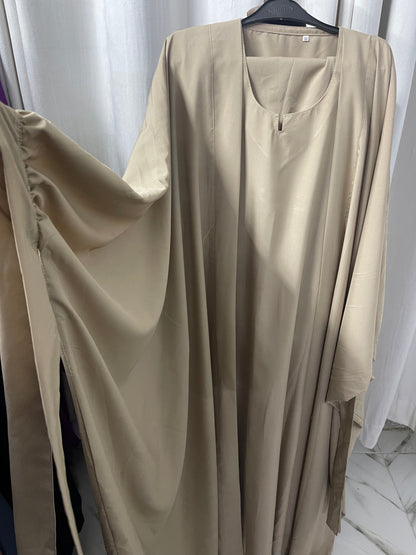 Kaftan Tie Abaya Set