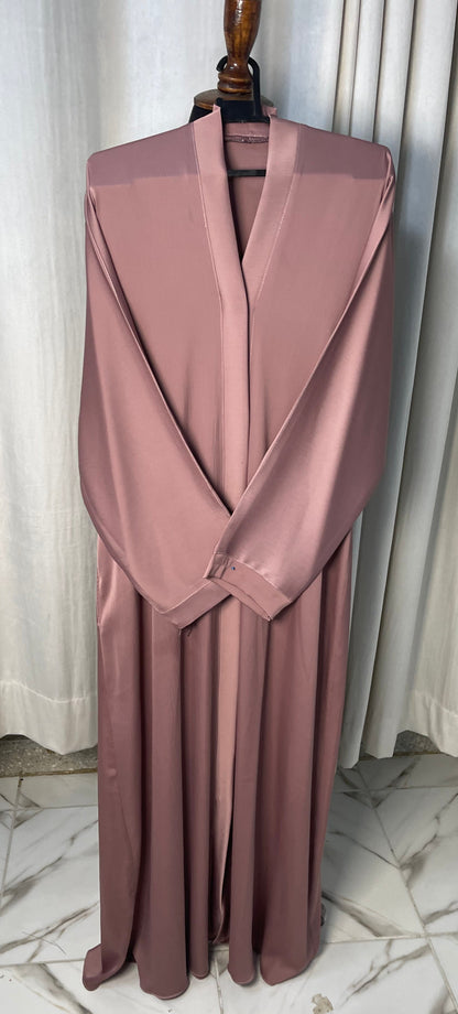 Tiktok Fabric Abaya Set With Pocket