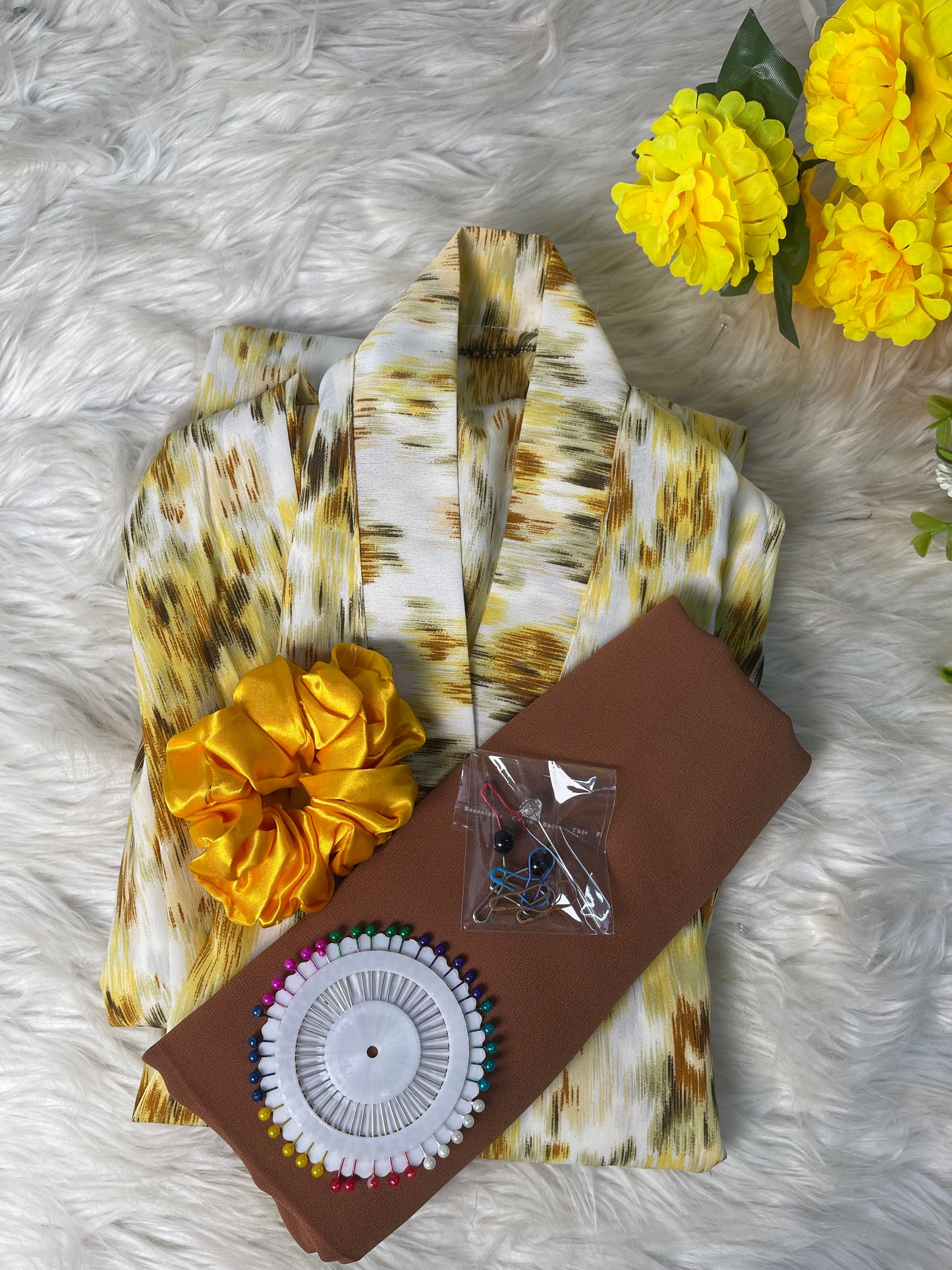 White Yellow Brown