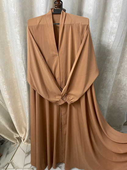 Combo Deal (2 long flair Abaya sets)