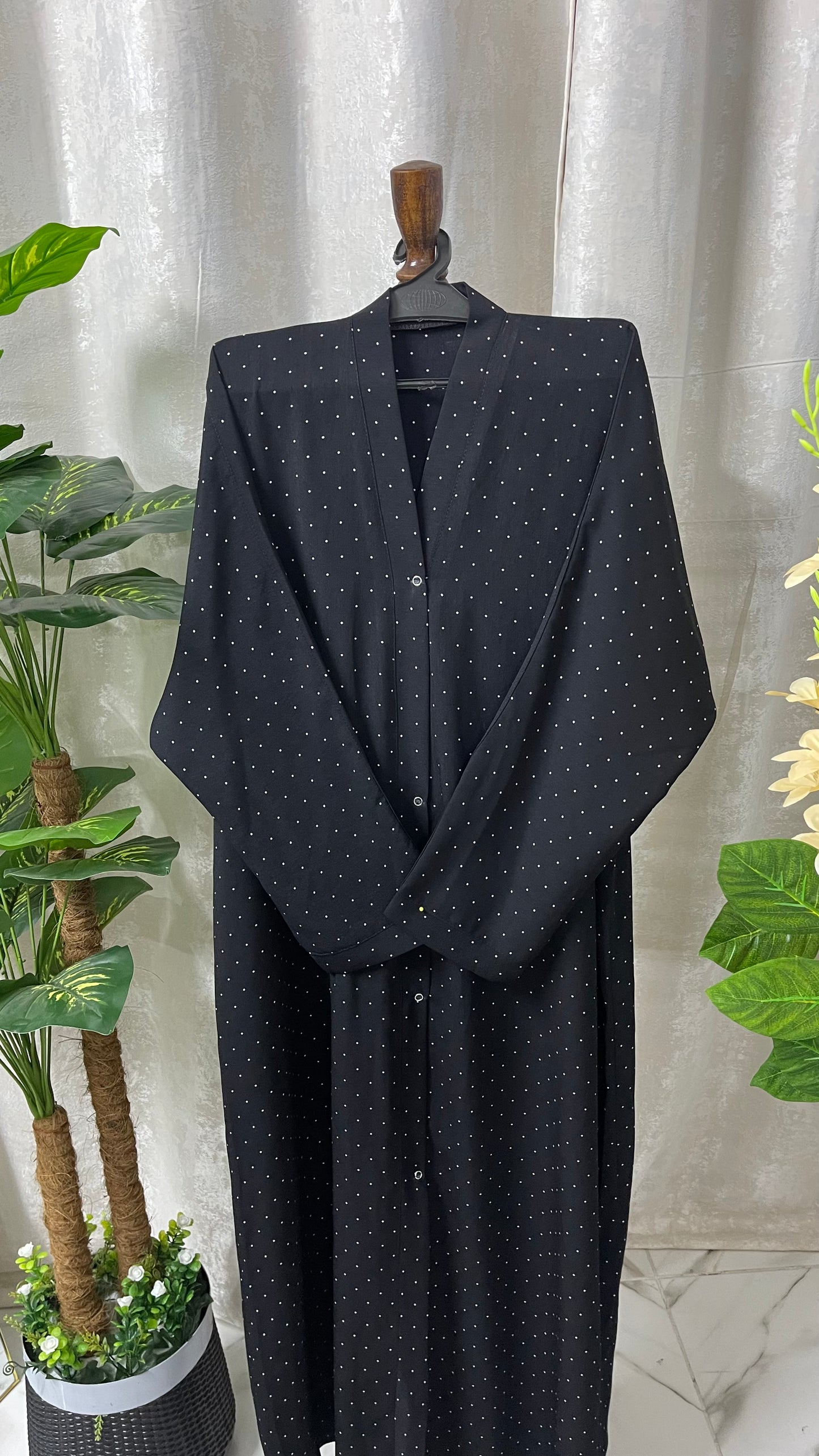 Printed Abaya Set With Free Gifts (Azadi Special Deal 2)