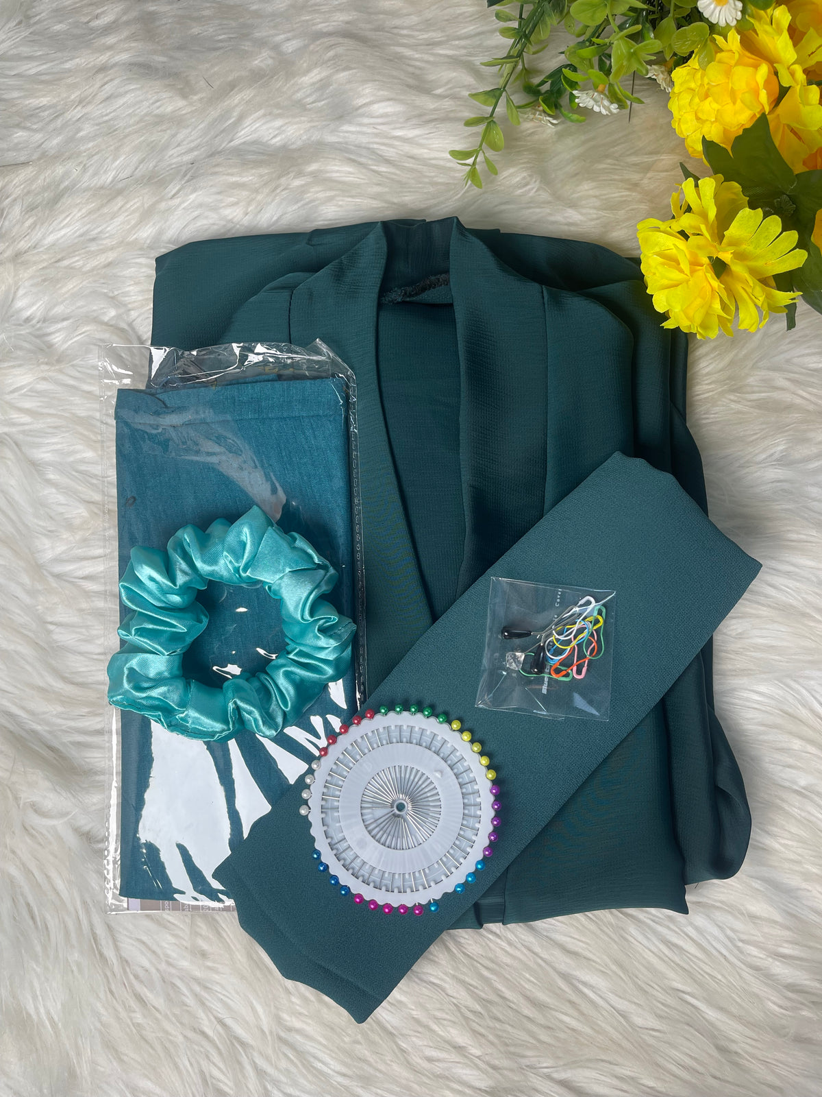 Tiktok Fabric Abaya Set - Tale