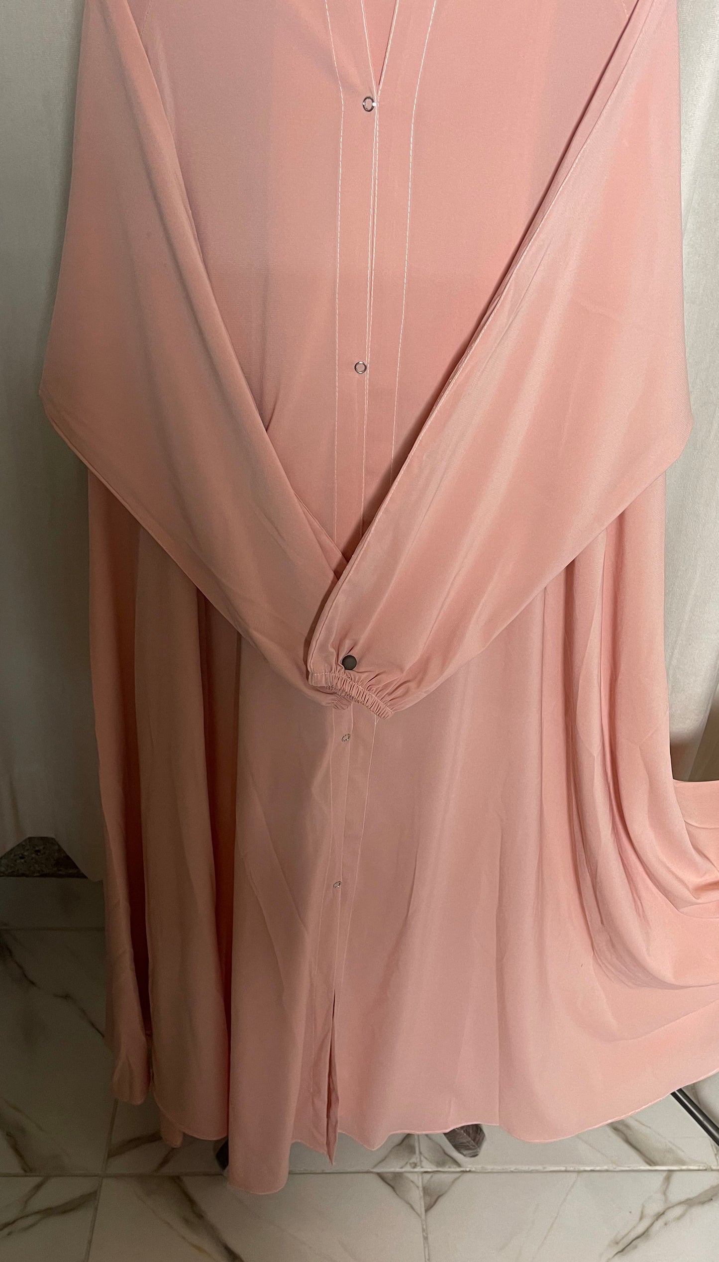 FULL FLAIR GEORGETTE ABAYA SET