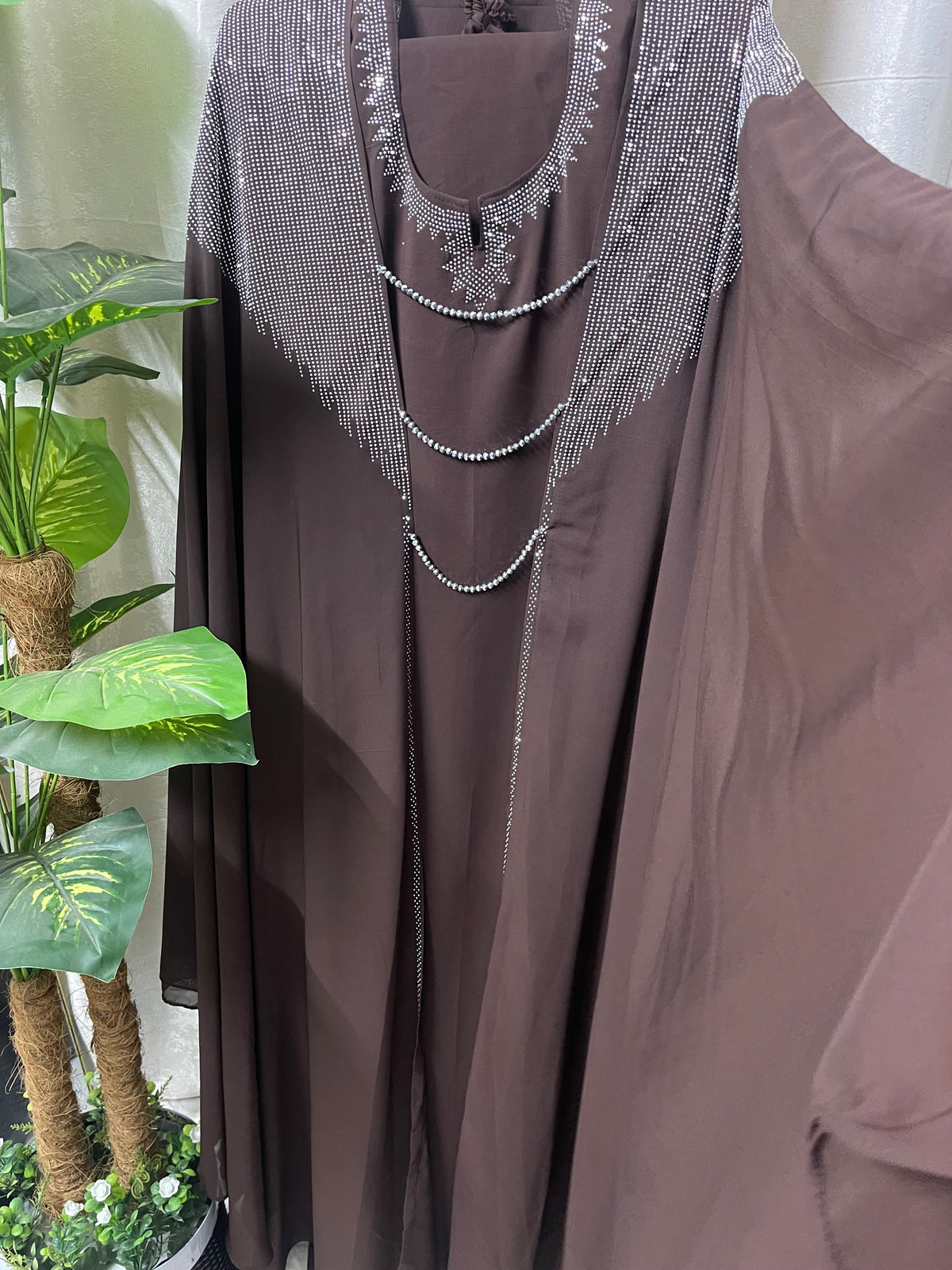Pari Abaya - Dark Brown