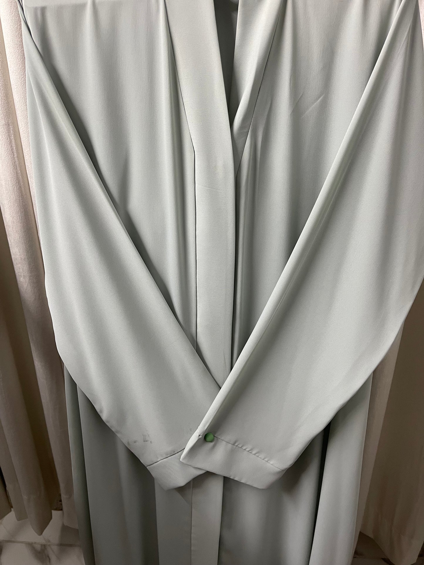 Plain Georgette Abaya Pista