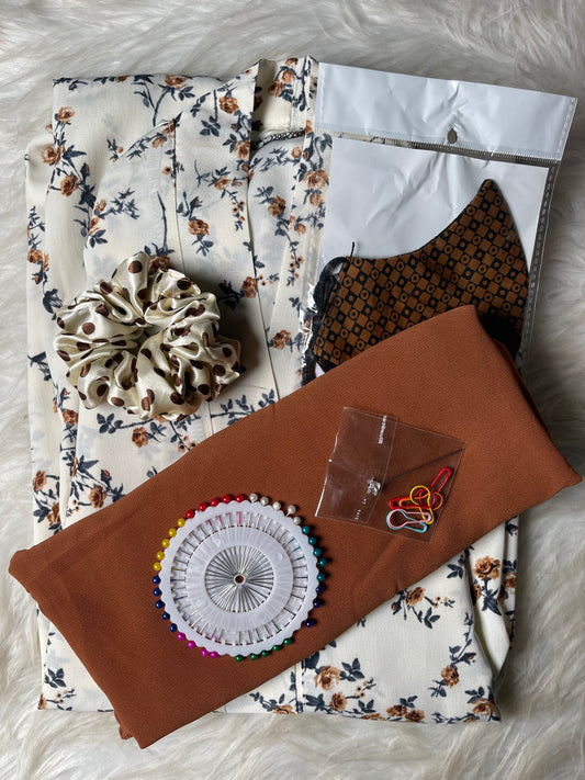 MOST VIRAL PRINTED ABAYA OR WITH HIJAB