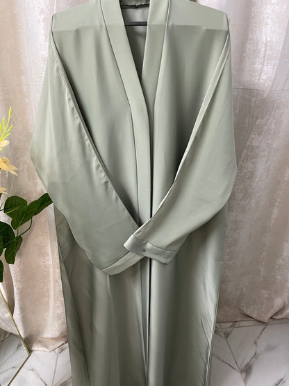 Tiktok Fabric Abaya Set - Pista