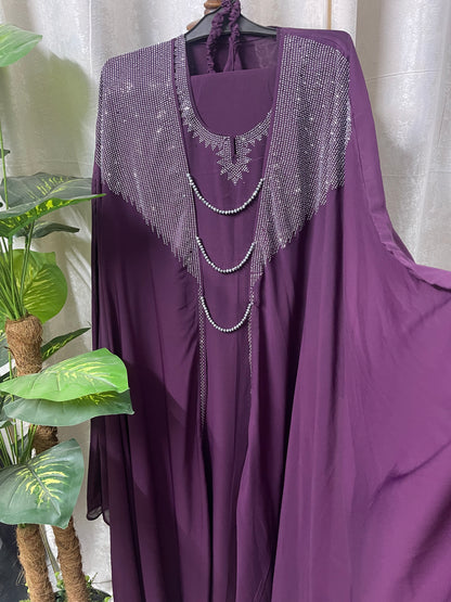 Pari Abaya - Purple