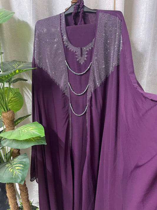 Pari Abaya - Purple
