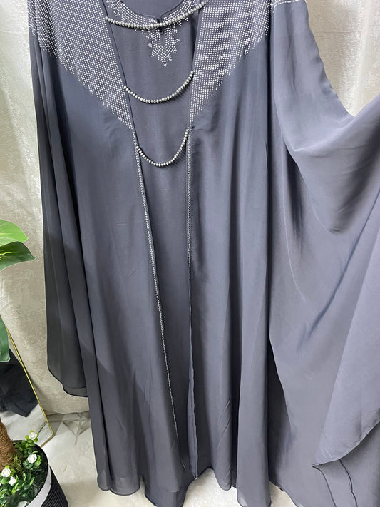 Pari Abaya - Dark Grey