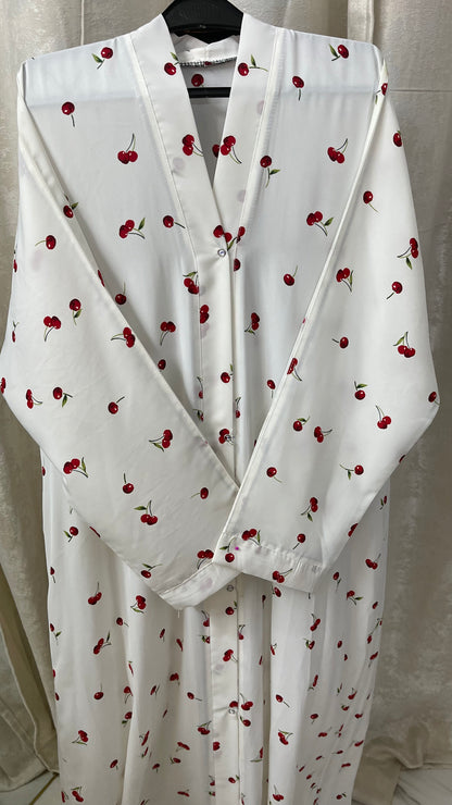 White with Cherry