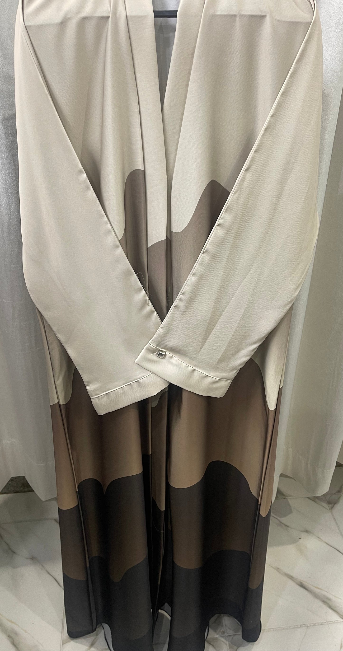 Tripple Shade Abaya Set