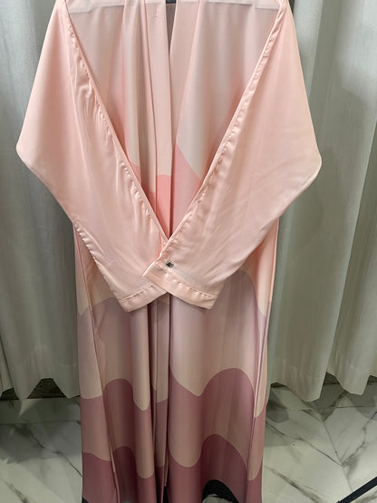 Tripple Colour Abaya Set