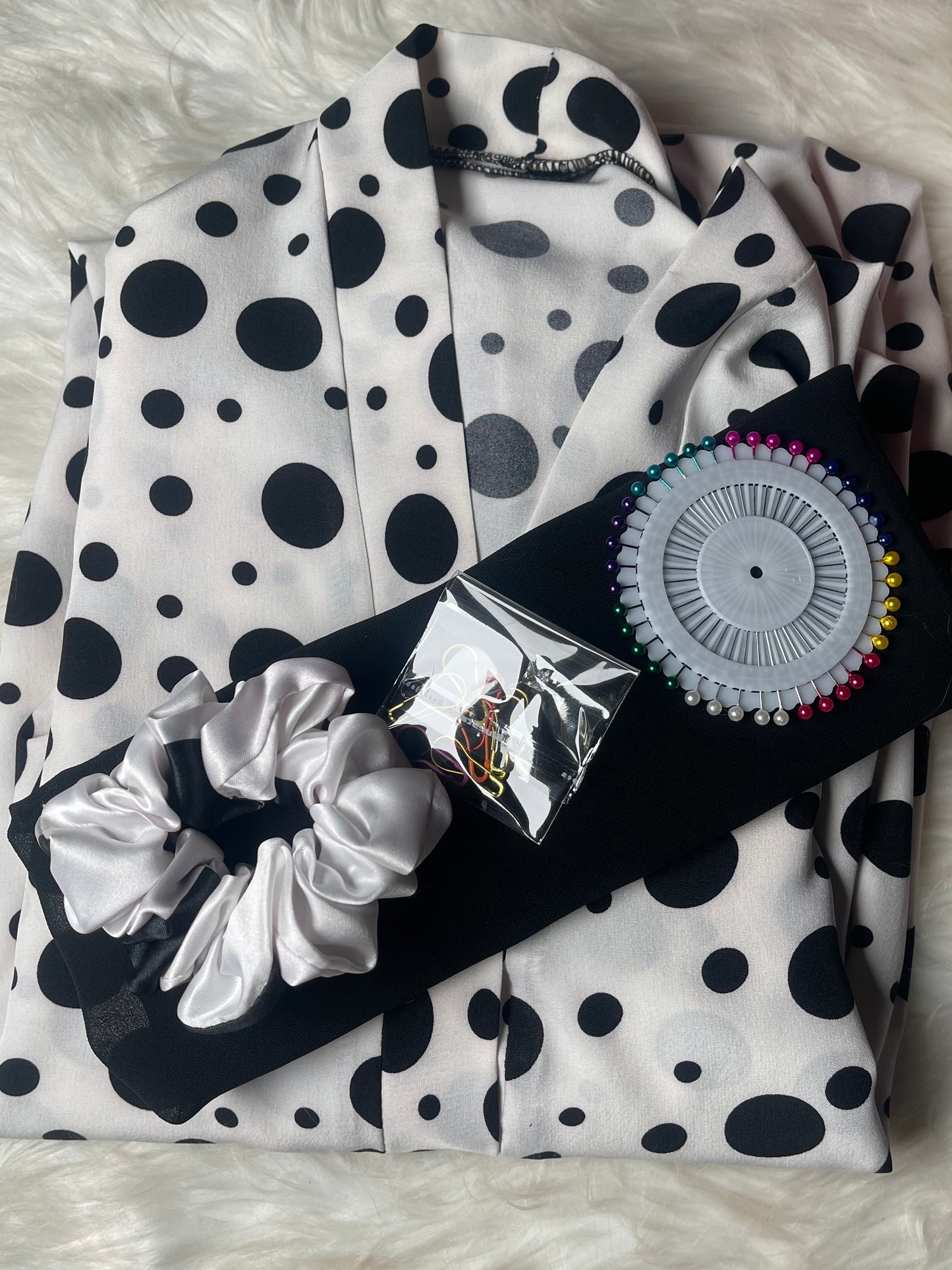 PRINTED ABAYA WITH HIJAB