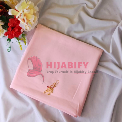 imported Georgette Chiffon - Pastel Pink
