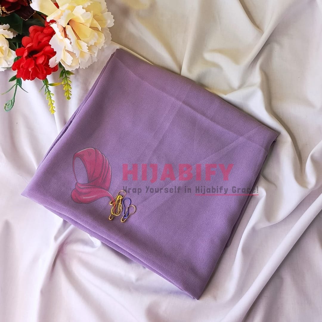 Imported Chiffon Georgette - Orchid