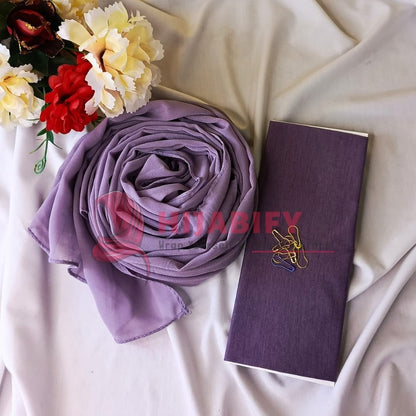 Imported Chiffon Georgette - Orchid