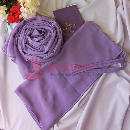 Imported Chiffon Georgette - Orchid