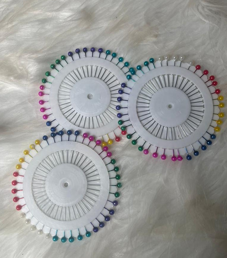 Common Hijab Pin Wheel Multi