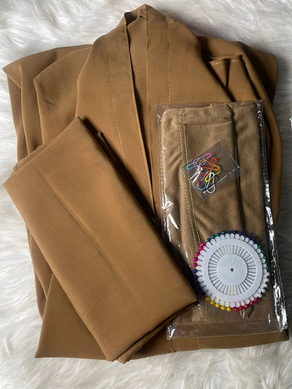 FULL FLAIR GEORGETTE ABAYA SET