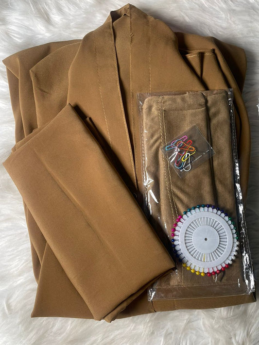 FULL FLAIR GEORGETTE ABAYA SET