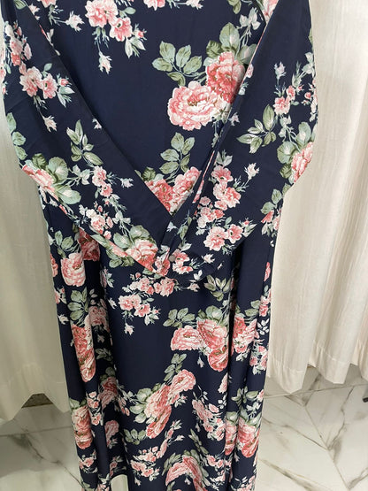 Close Printed Abaya Deal (RANDOM PRINT)