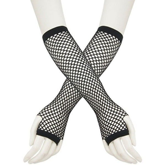 Net Gloves Black